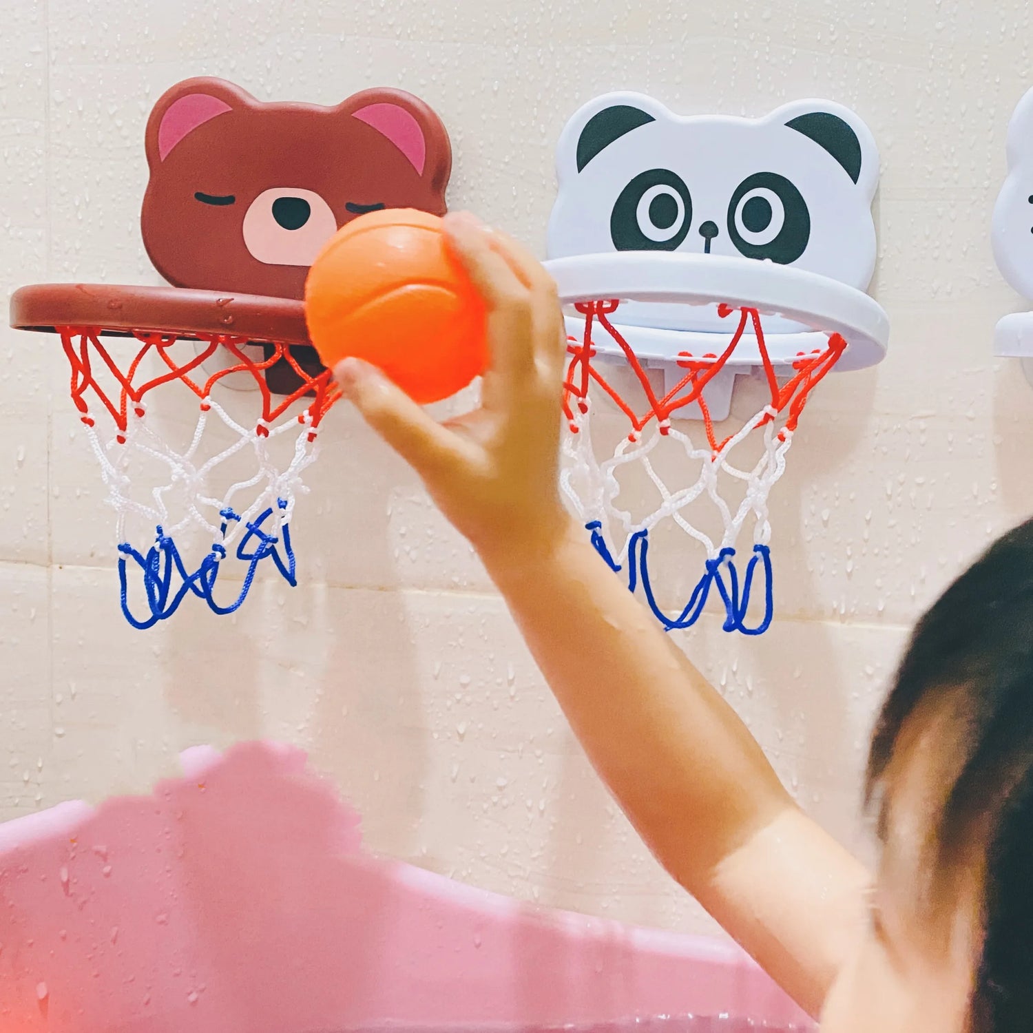 Baby Kids Mini Shooting Basket Bathtub